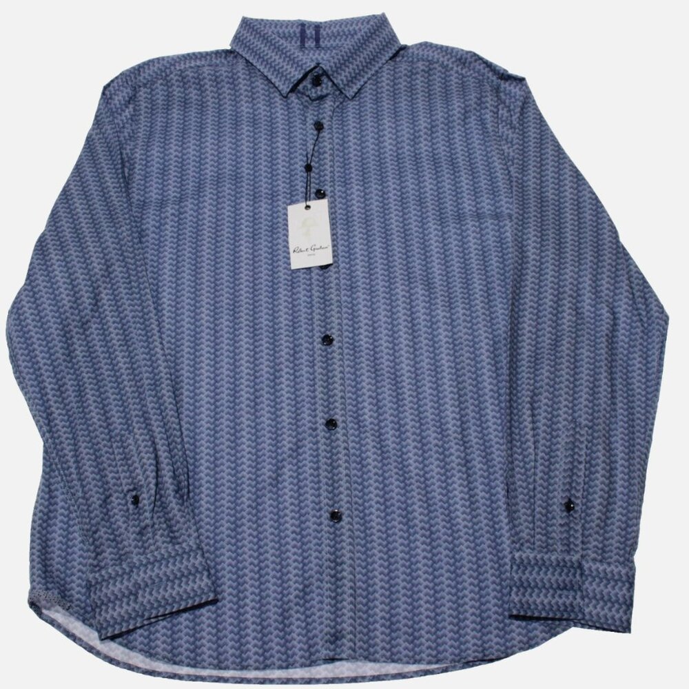Robert Graham Domenic Casual Button Down Shirt NWT - Picture 6 of 6